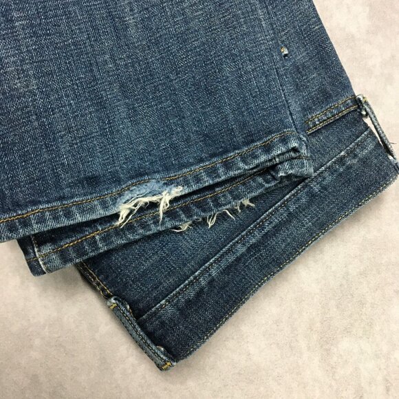 Levis Mens 501 Original Fit Blue Jeans size 36x30 Button Fly Cotton Denim - Picture 12 of 13